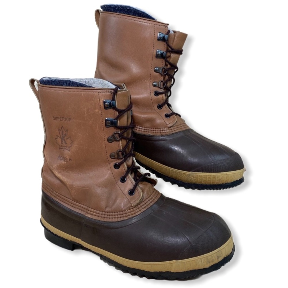 Sorel VTG Kaufman Superior Leather Waterproof Boot